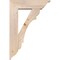 Ekena Millwork Olympic Traditional Smooth Bracket w/ Offset Brace, Douglas Fir, 7 1/2"W x 26"D x 38"H BKT0806X26X38OLY01SDF - alternate 3